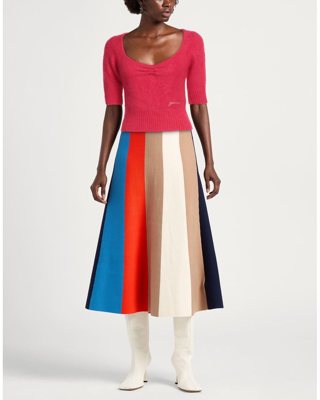 Pullover Ganni de color Red