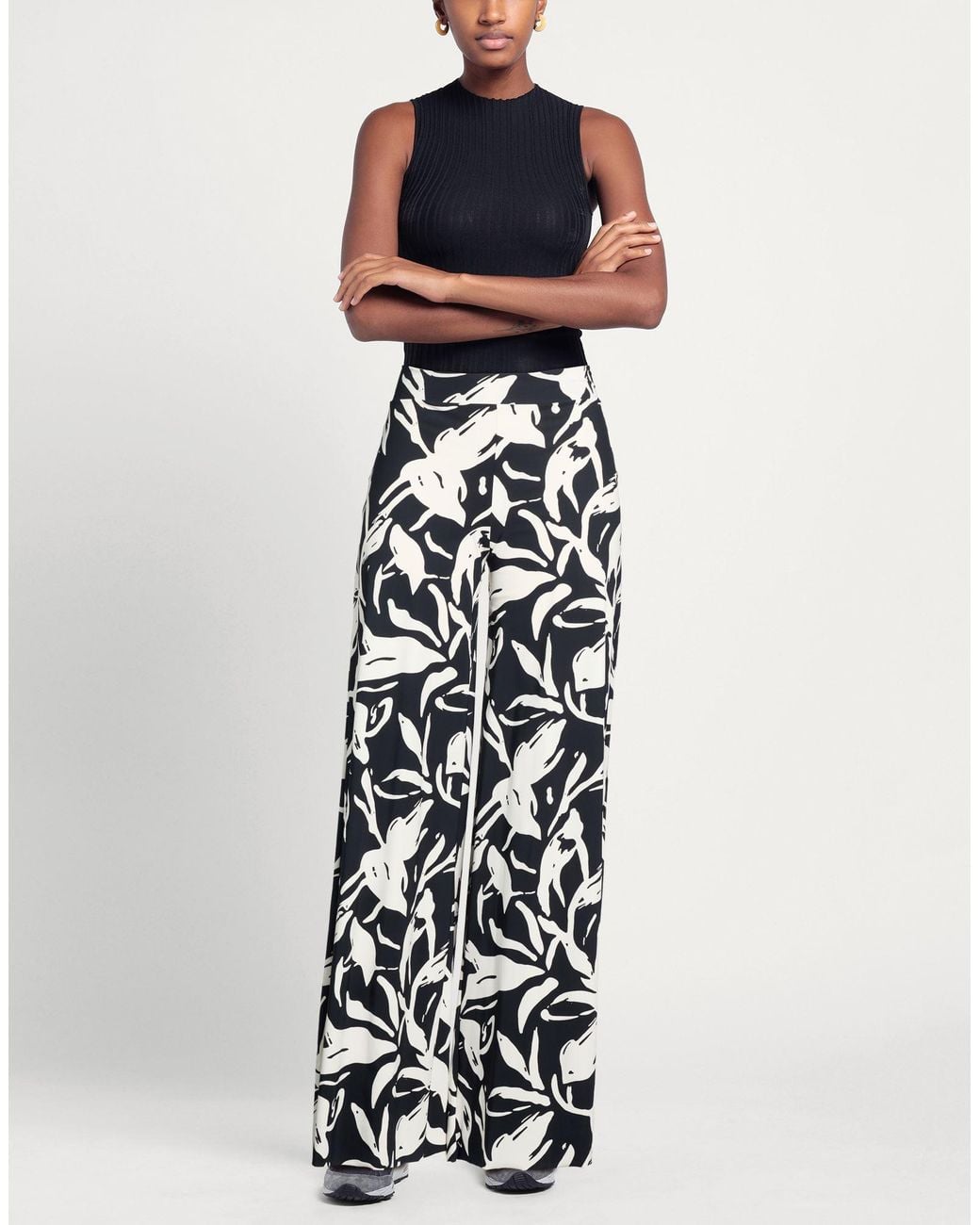 La Petite Robe Di Chiara Boni White Pants Polyamide, Elastane
