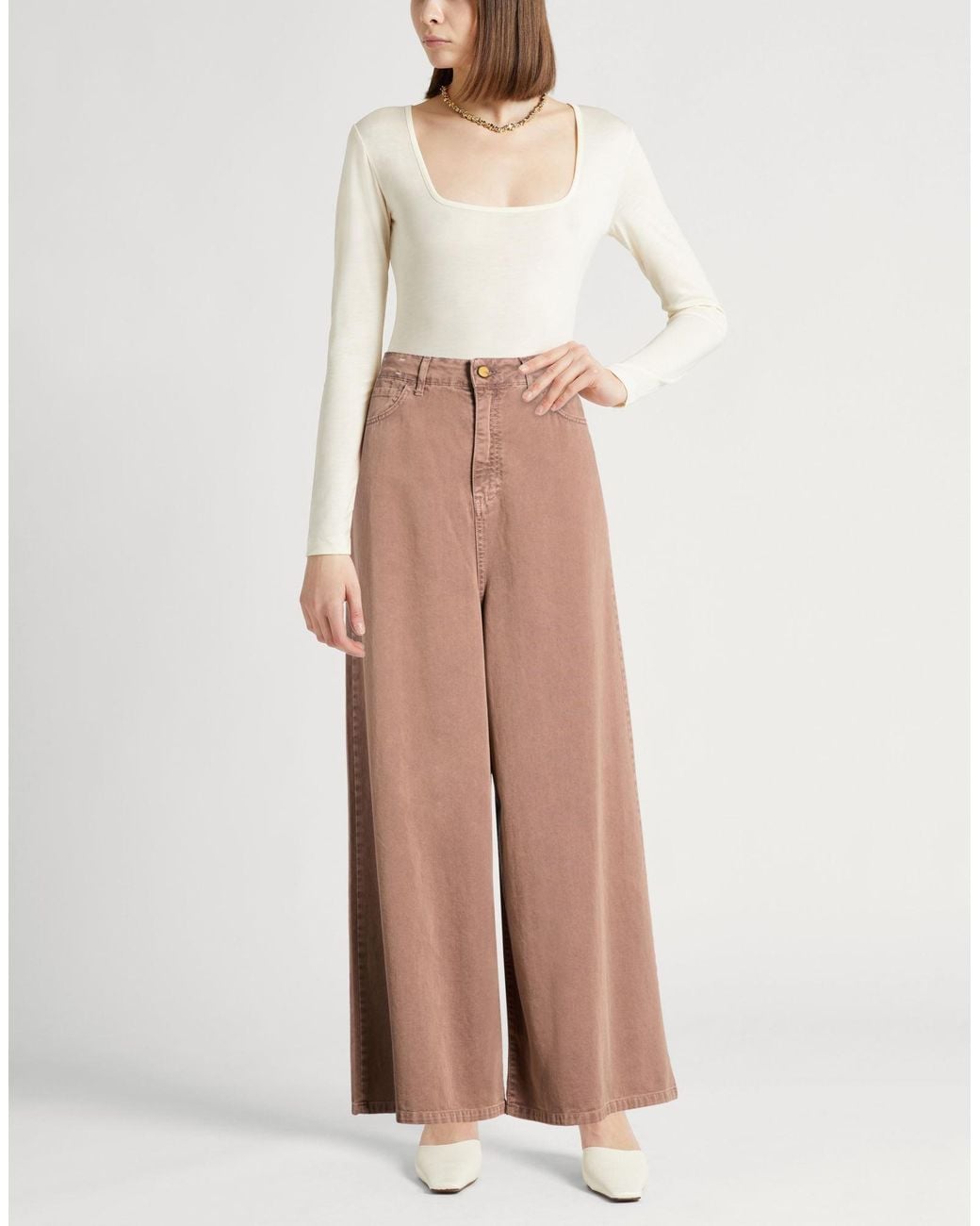 Alysi Brown Trouser
