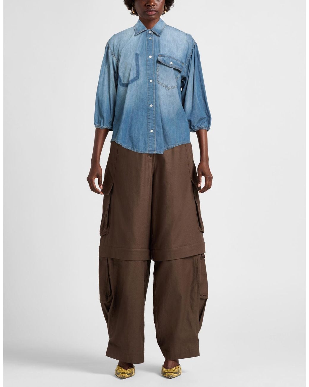 Pinko Blue Denim Shirt
