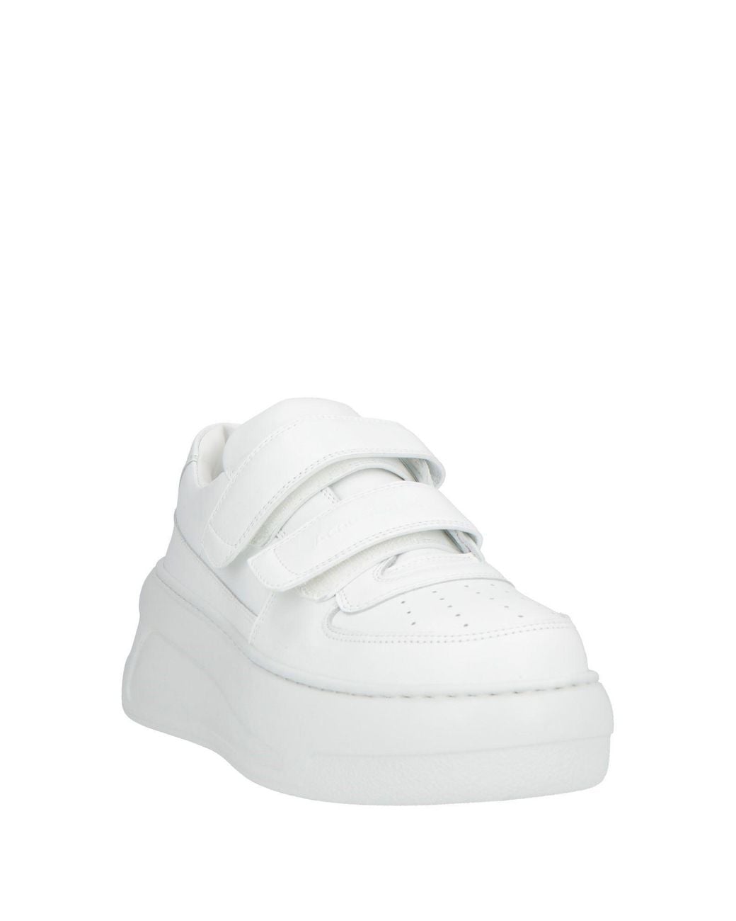 Acne White Trainers