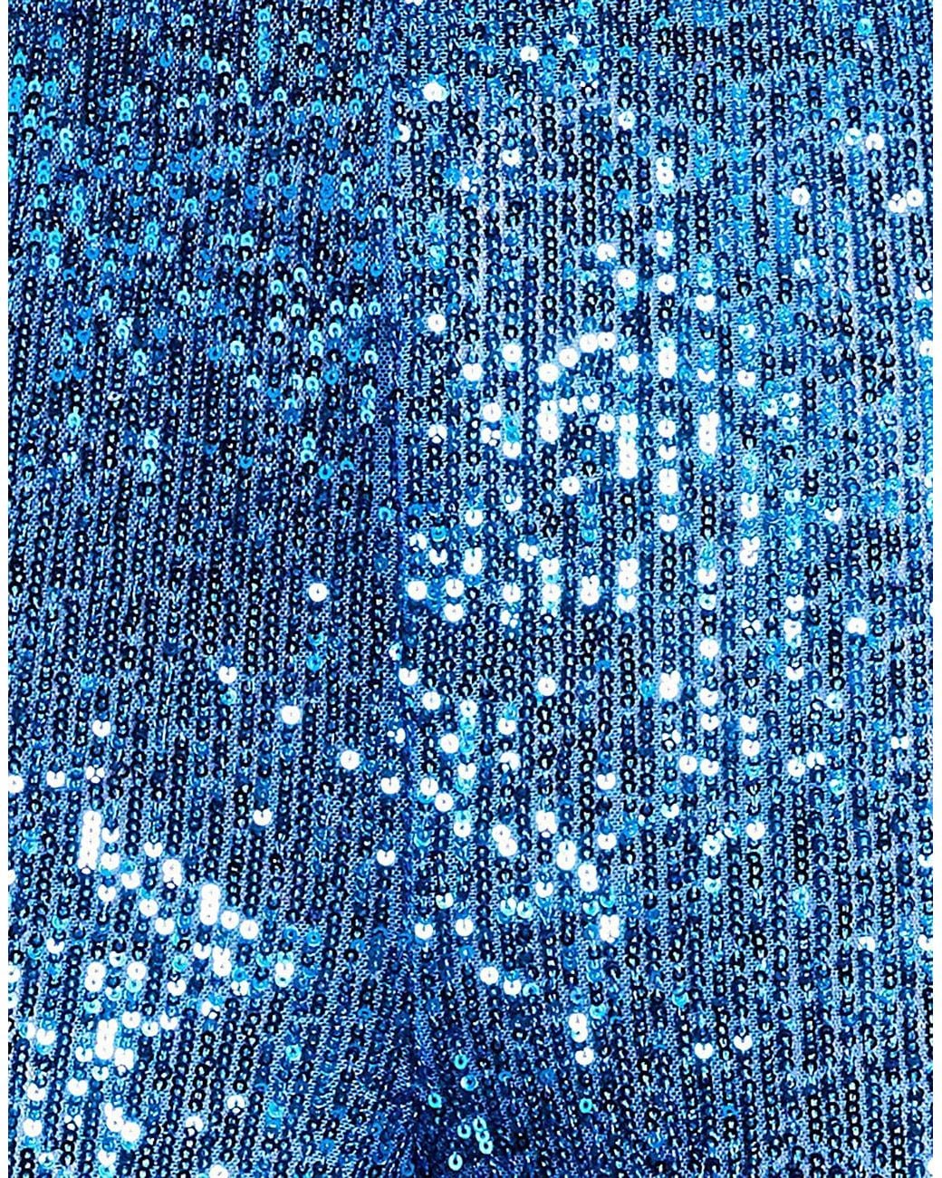 Hanita Blue Pants Polyester