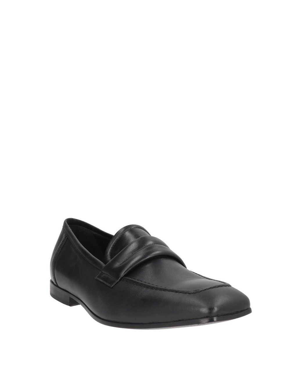Giovanni Conti Gray Loafers Leather for men