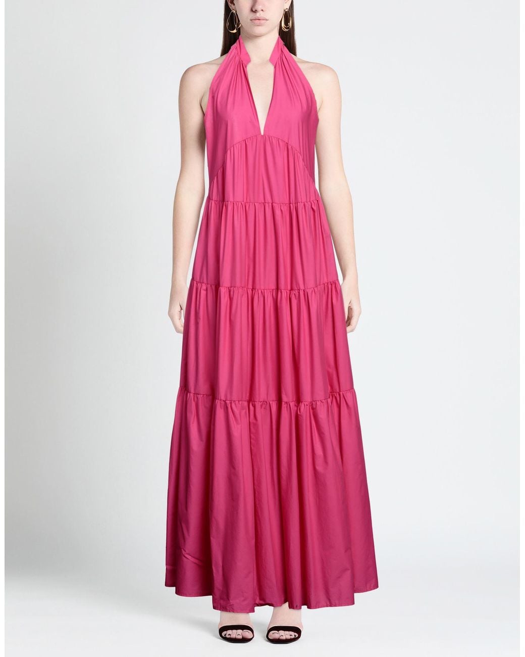 Pinko Pink Maxi Dress