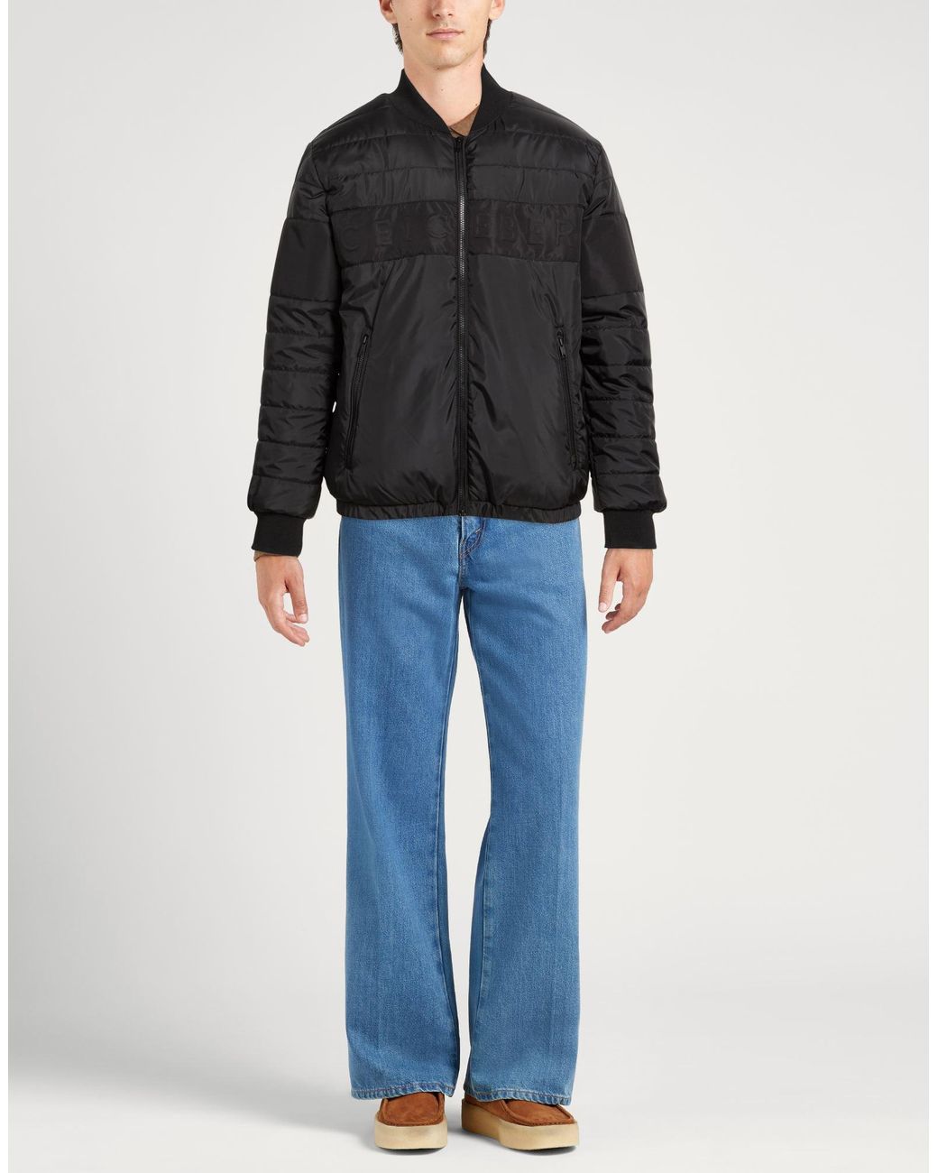 Ice Iceberg Black Puffers for men