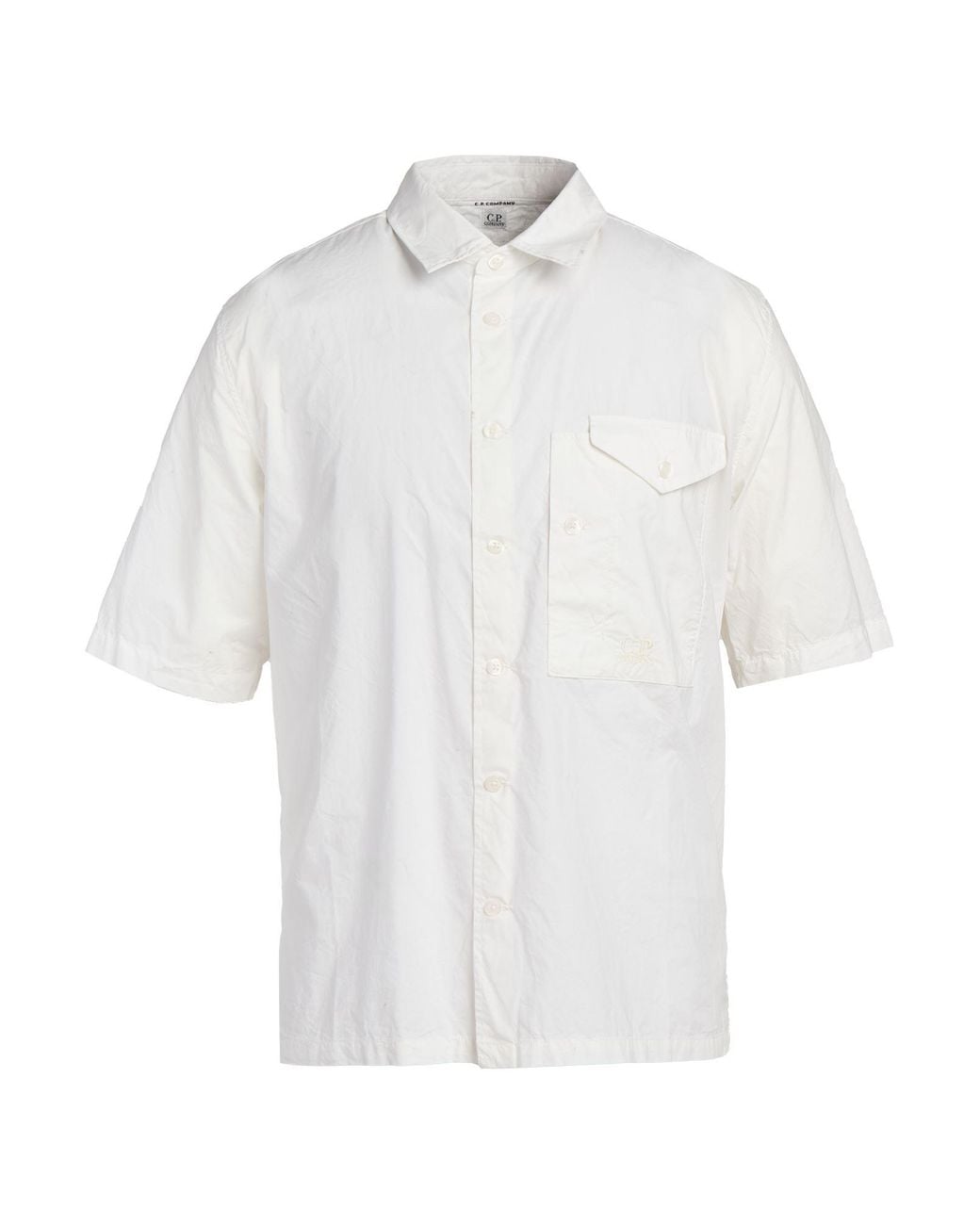 C P Company White Shirt for men