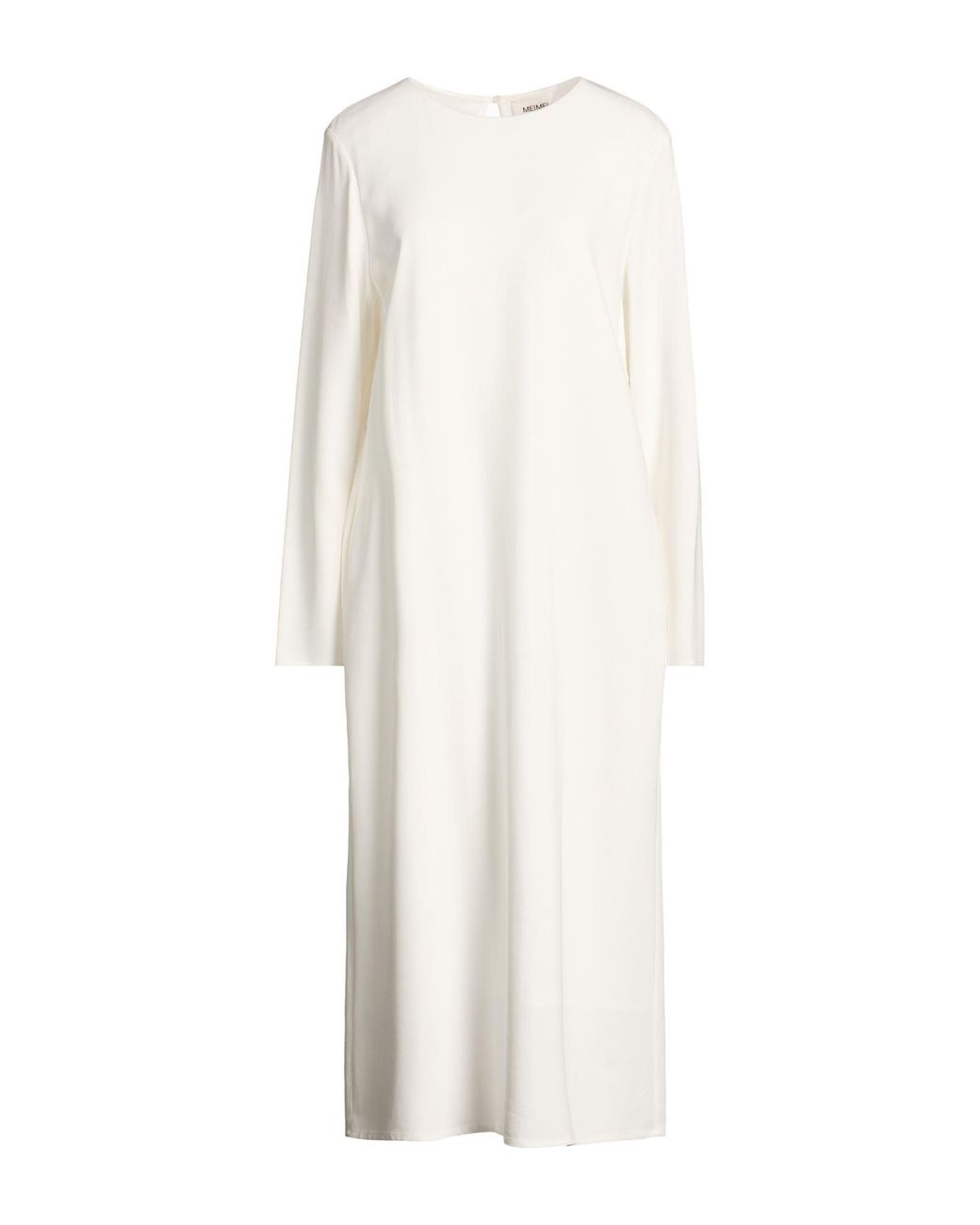MEIMEIJ White Midi Dress