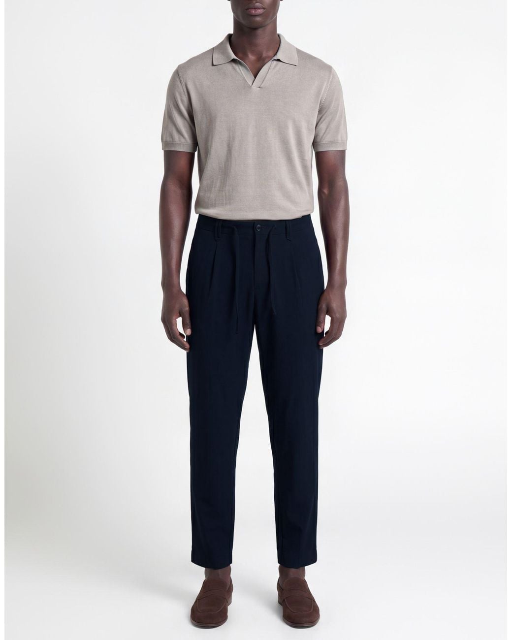 Officina 36 Blue Trouser for men