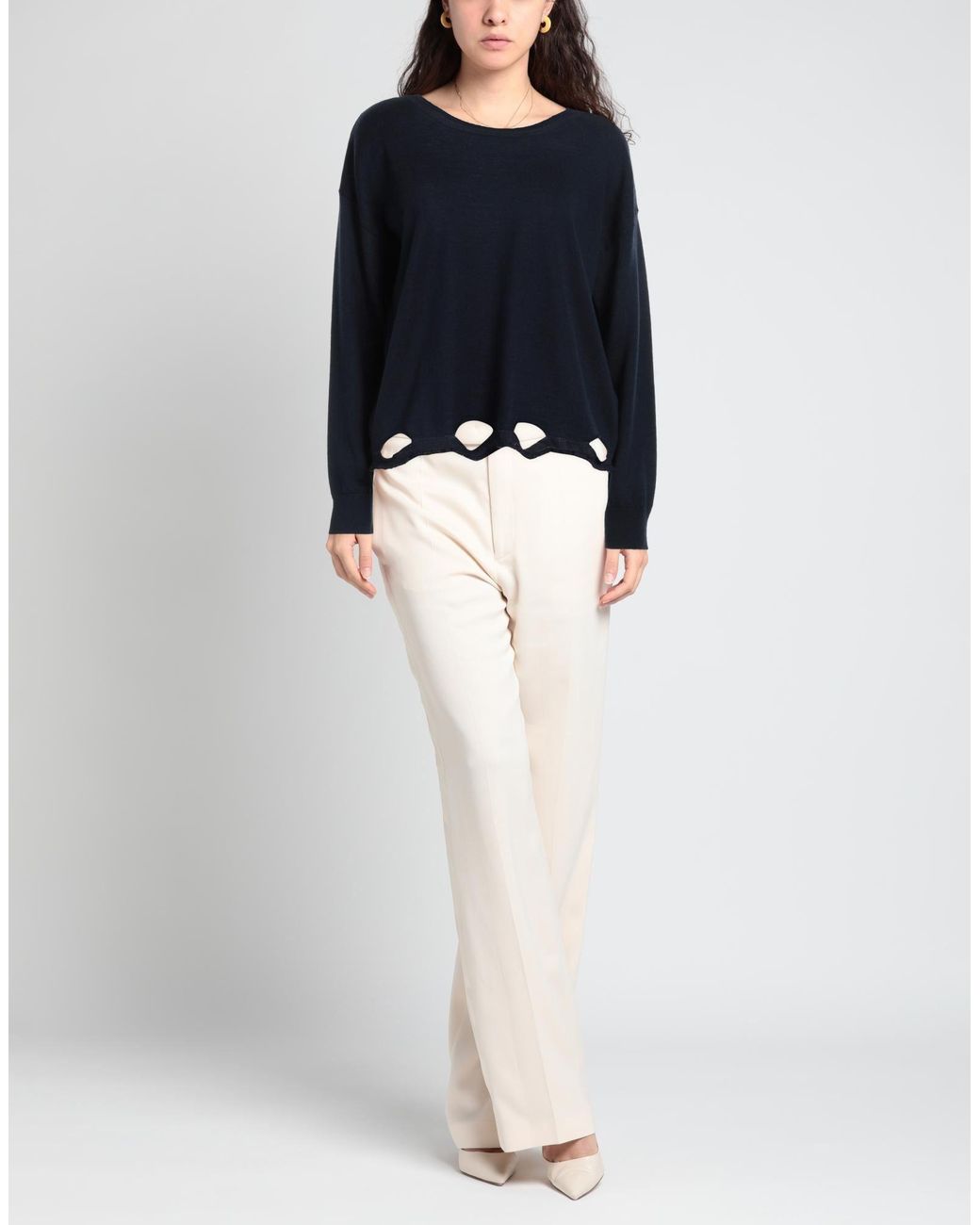 Ballantyne Blue Pullover