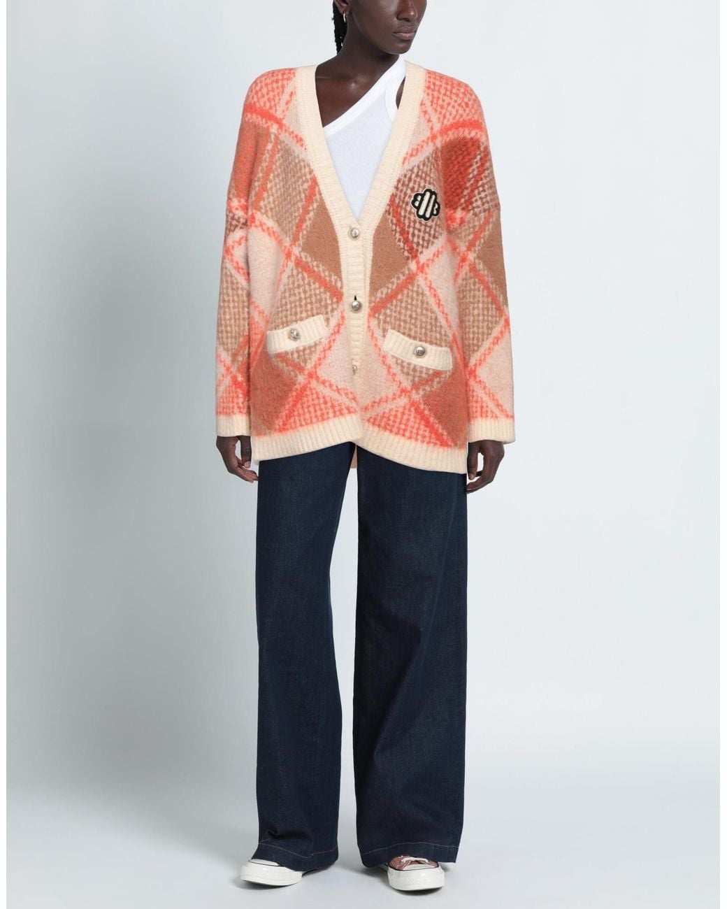 Maje Pink Cardigan