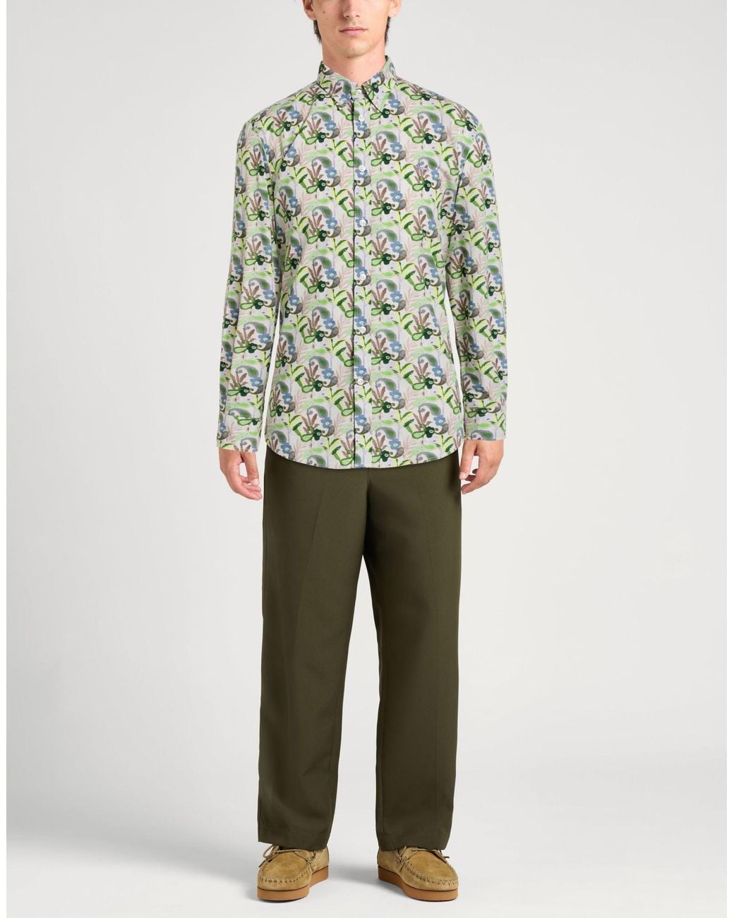 Harmont & Blaine Green Shirt for men