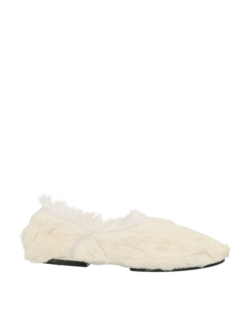 Jil Sander White Mokassin