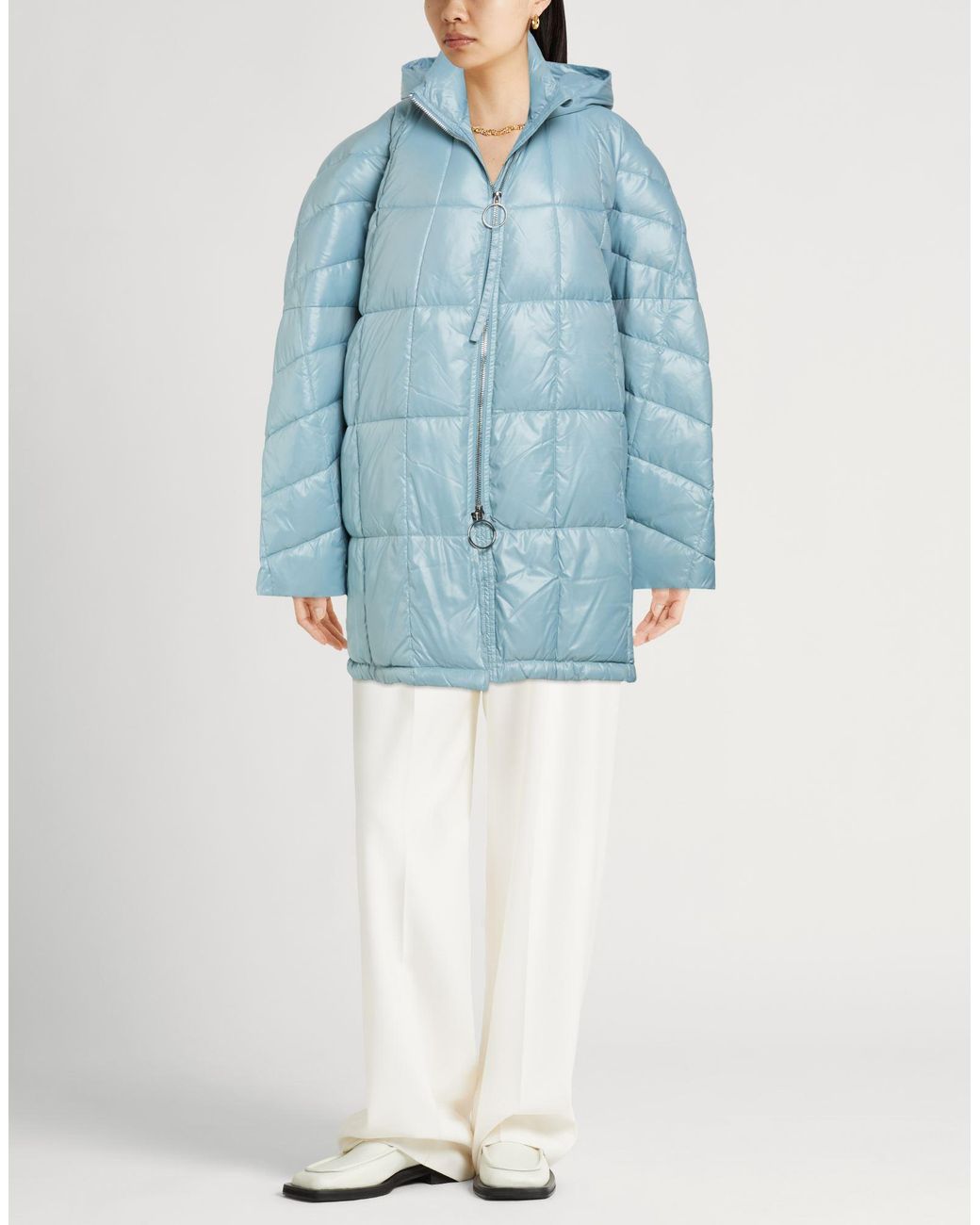 Semicouture Blue Puffers