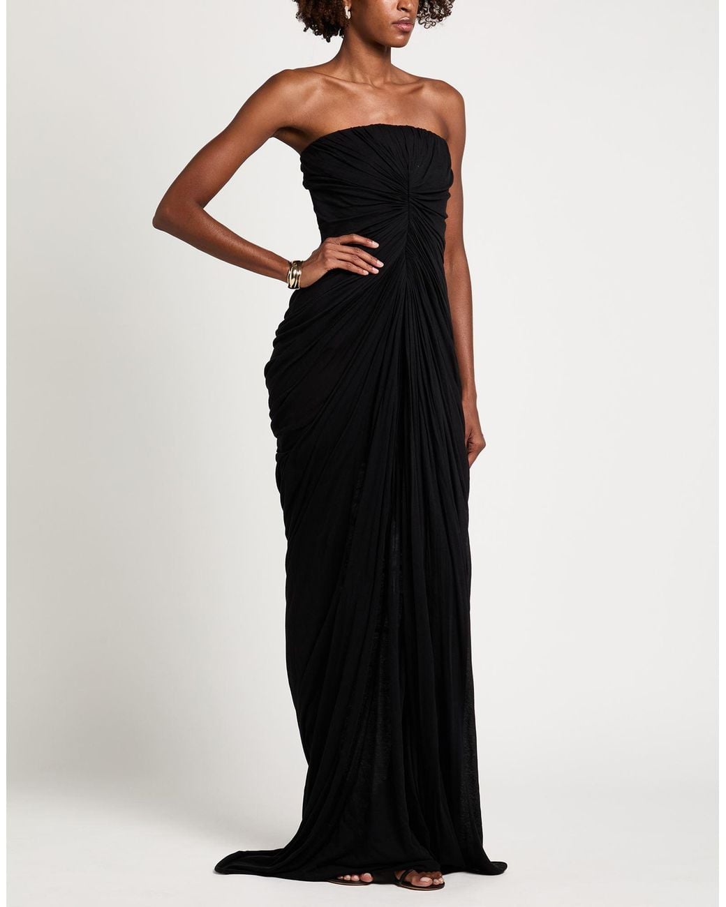 Rick Owens Black Maxi Dress