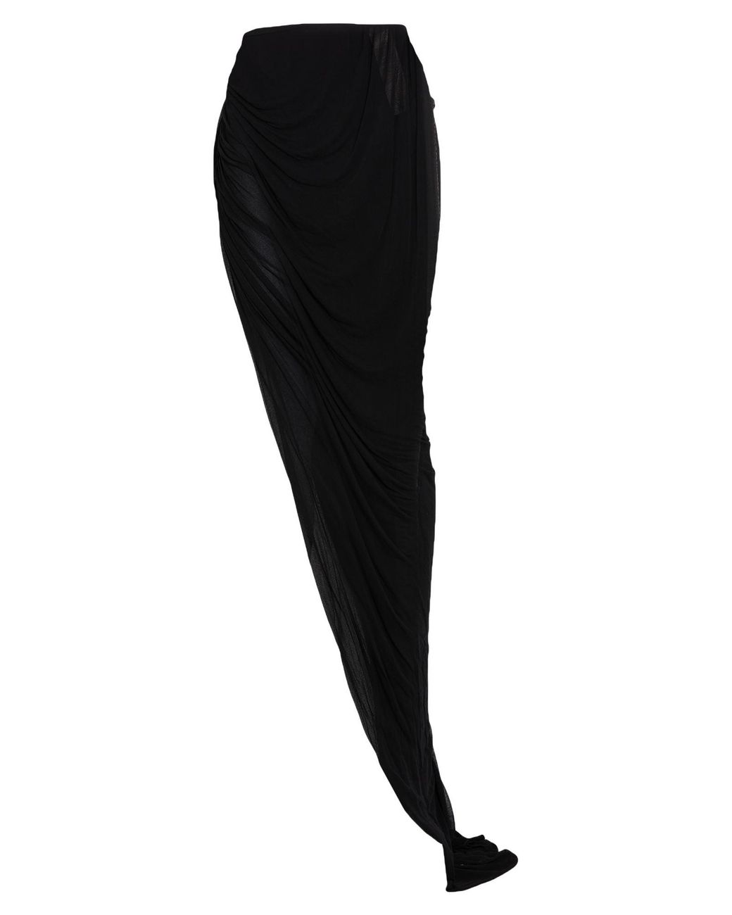 Rick Owens Black Maxi Skirt