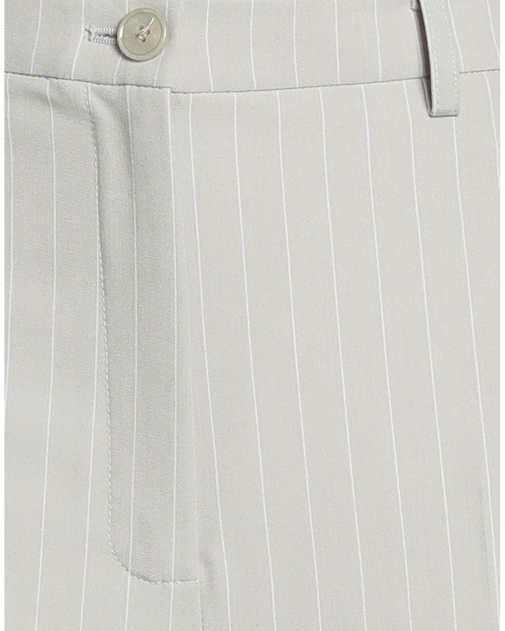 Patrizia Pepe White Pants Polyester, Viscose, Elastane