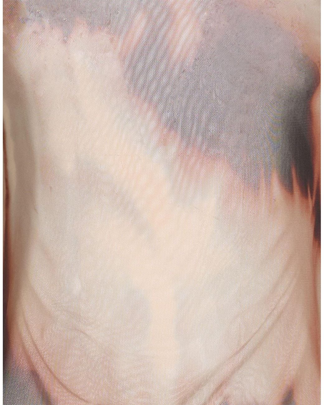 Kontatto Pink Camel Tank Top Polyester, Elastane