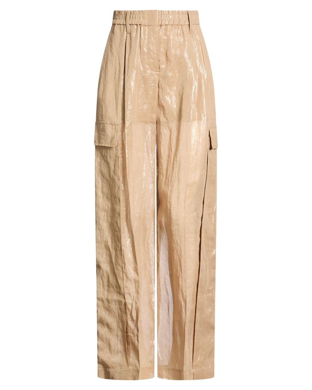 Brunello Cucinelli Natural Pants Cotton
