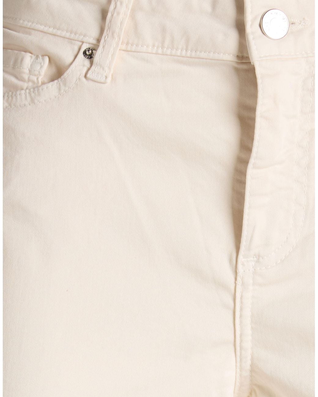 ARMANI EXCHANGE White Pants Cotton, Elastane
