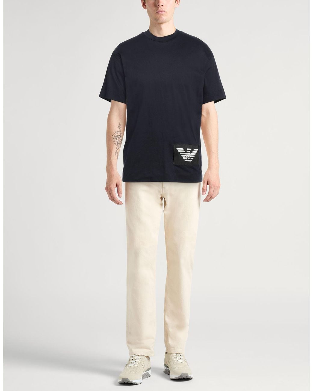 Emporio Armani Blue T-shirt for men