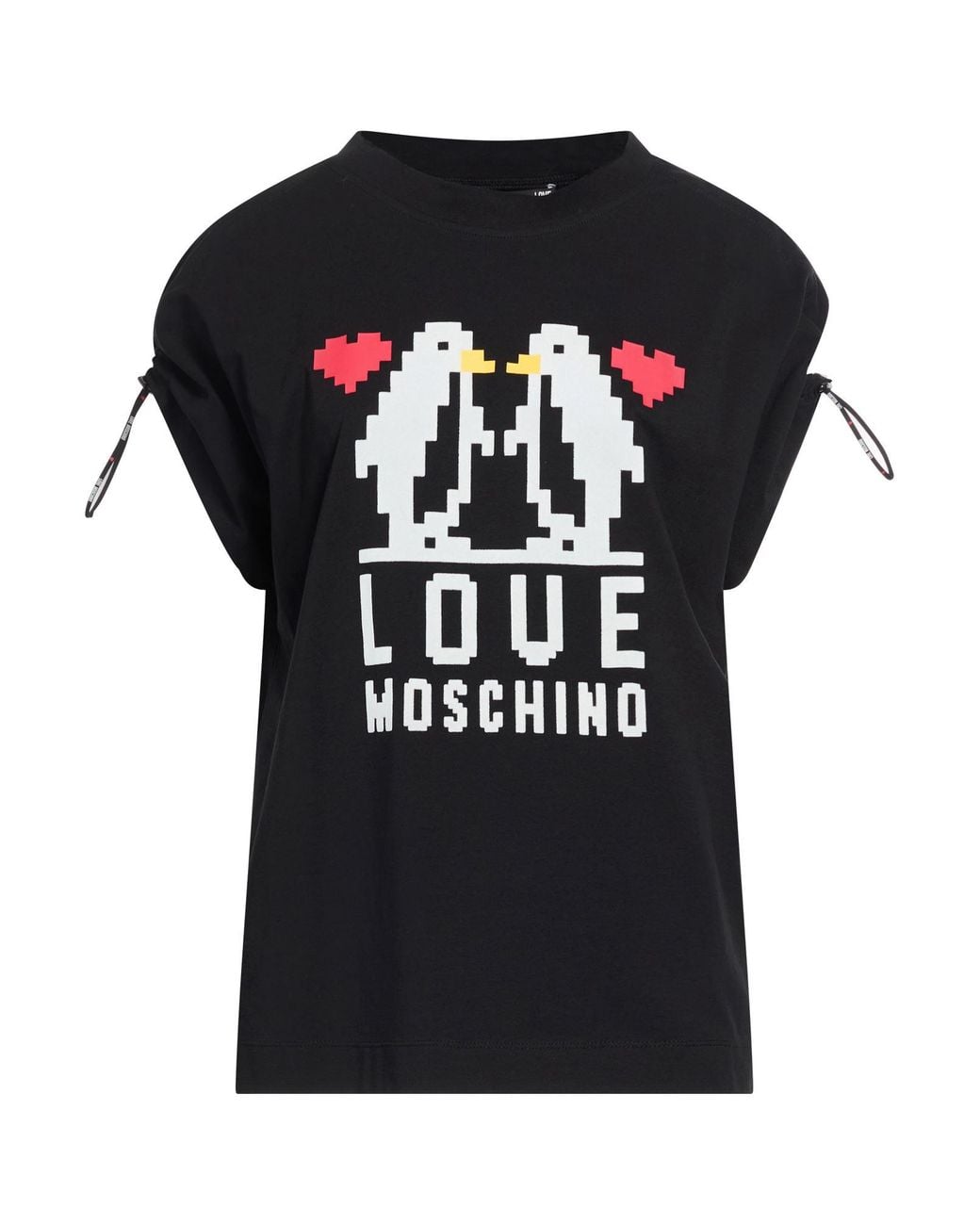 Love Moschino Black T-Shirts