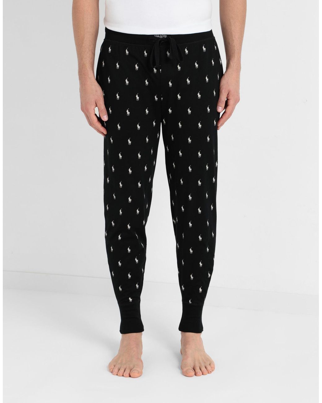 Pyjama Coton Polo Ralph Lauren pour homme en coloris Noir Homme Vêtements Vêtements de nuit 