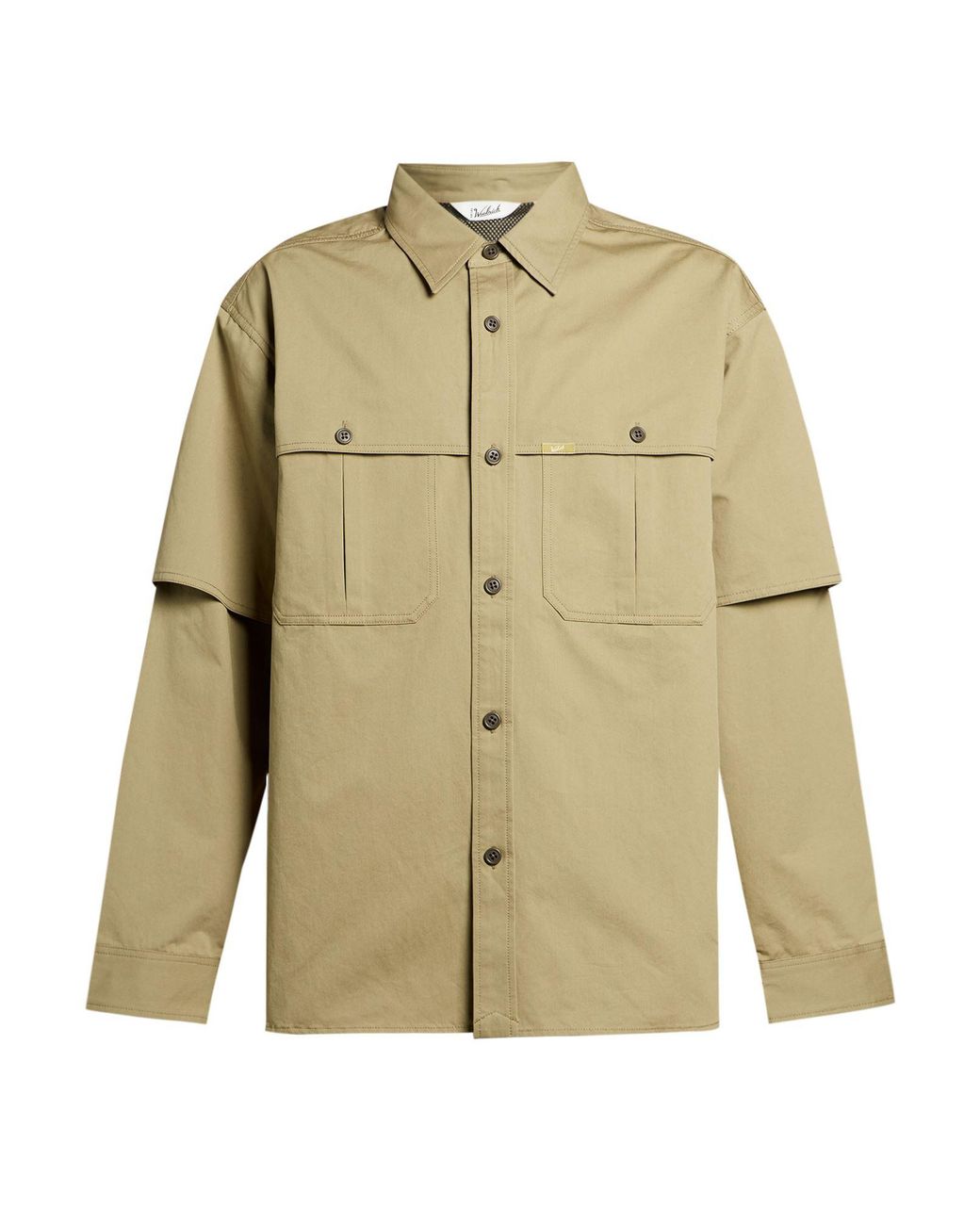Woolrich Natural Jacket for men