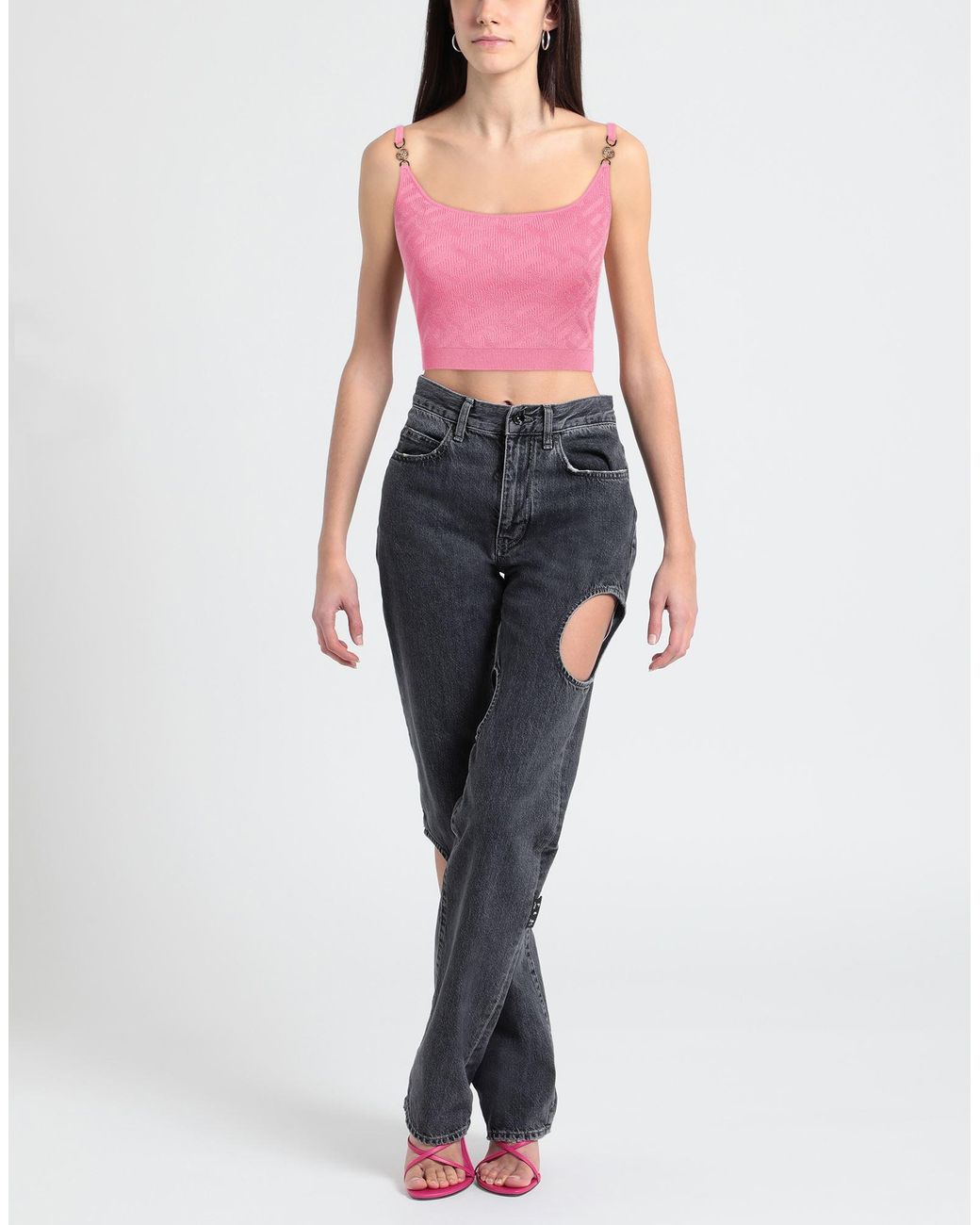 Versace Pink Top