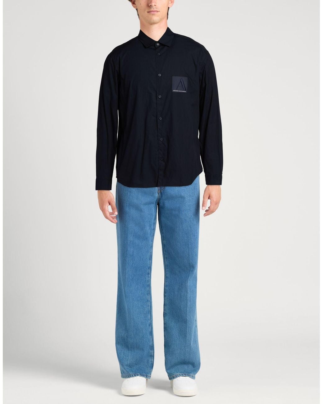 ARMANI EXCHANGE Blue Shirt for men