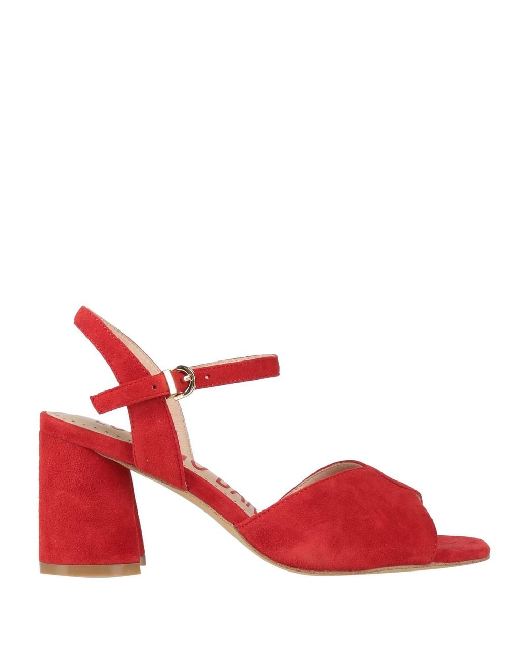 Luciano Barachini Red Sandals Leather
