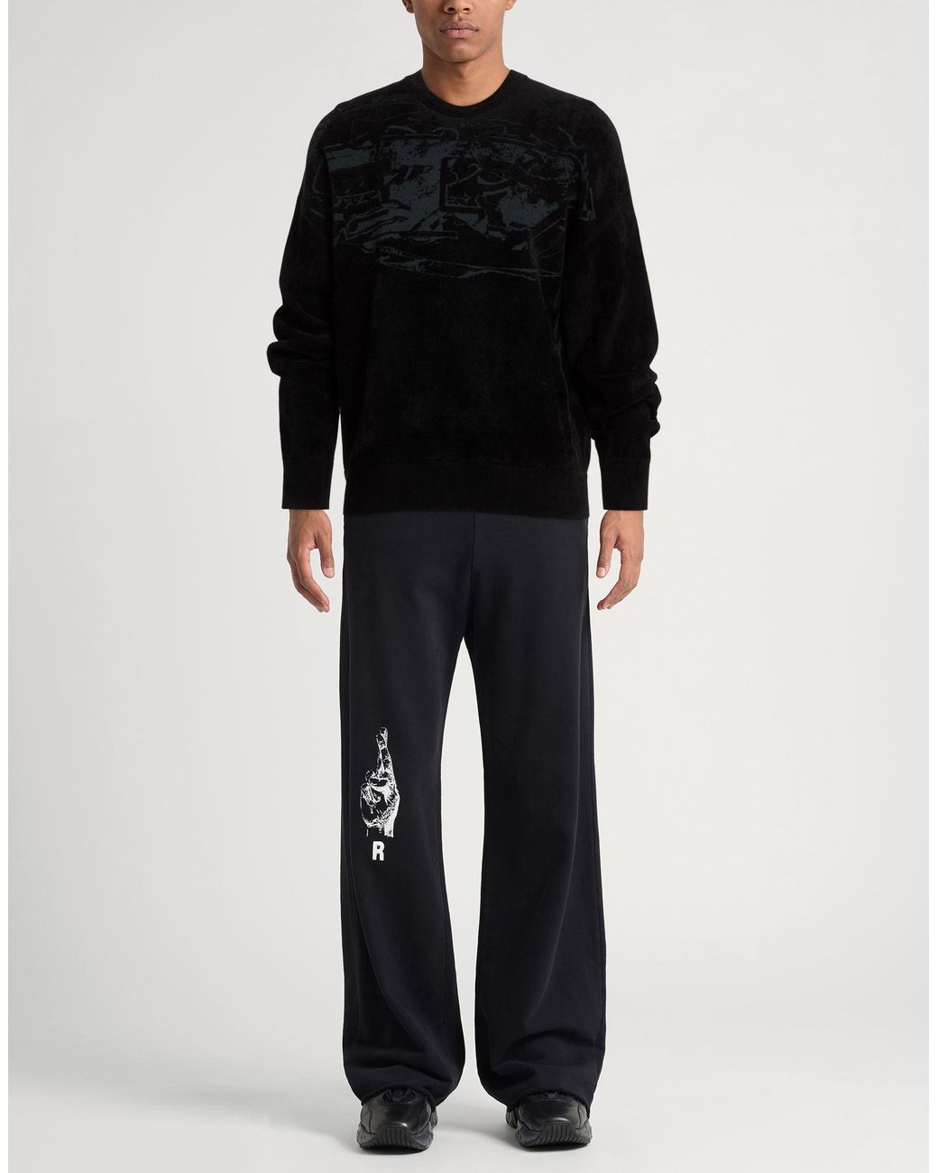 DIESEL Black Sweaters for men