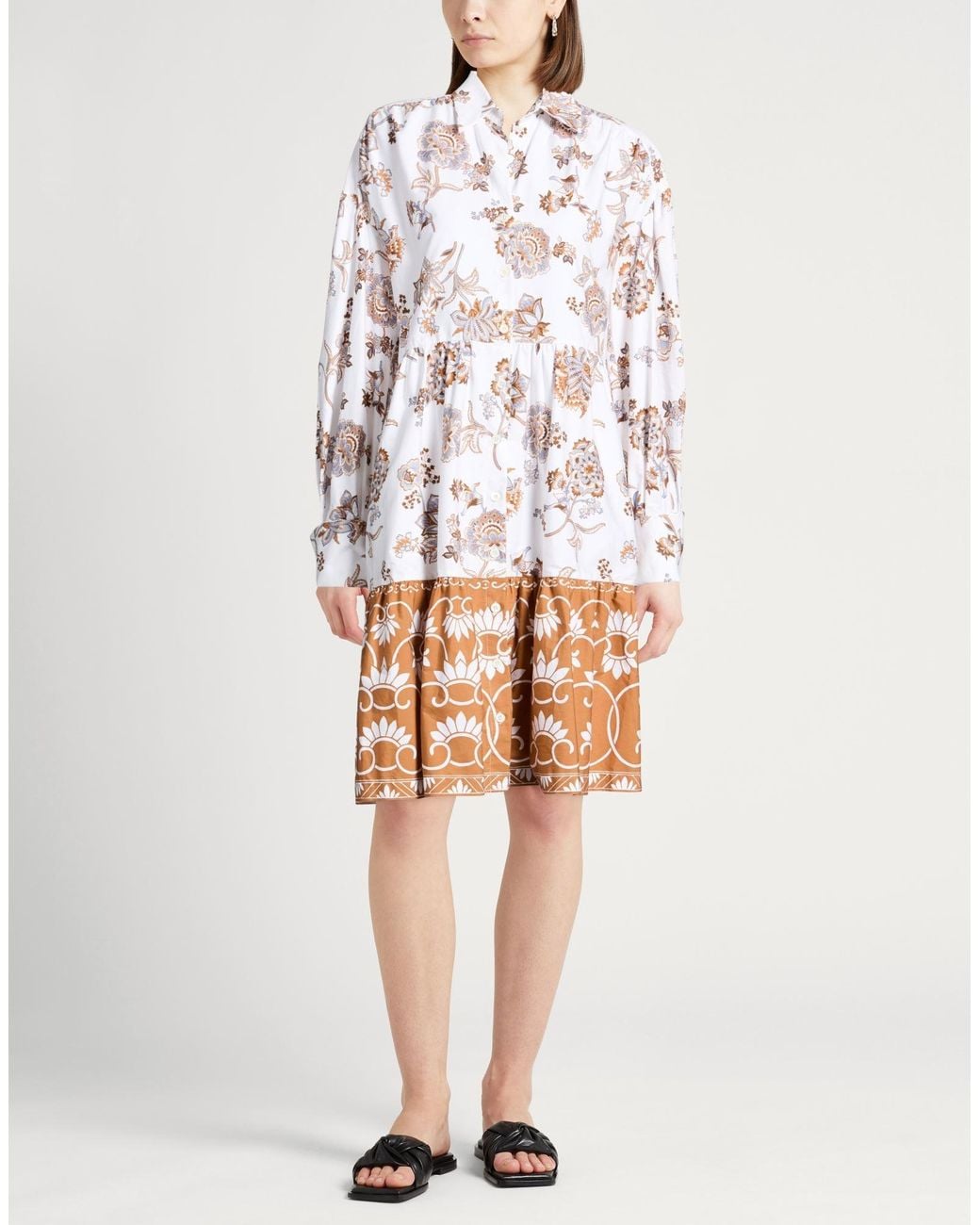 Eleventy White Midi Dresses