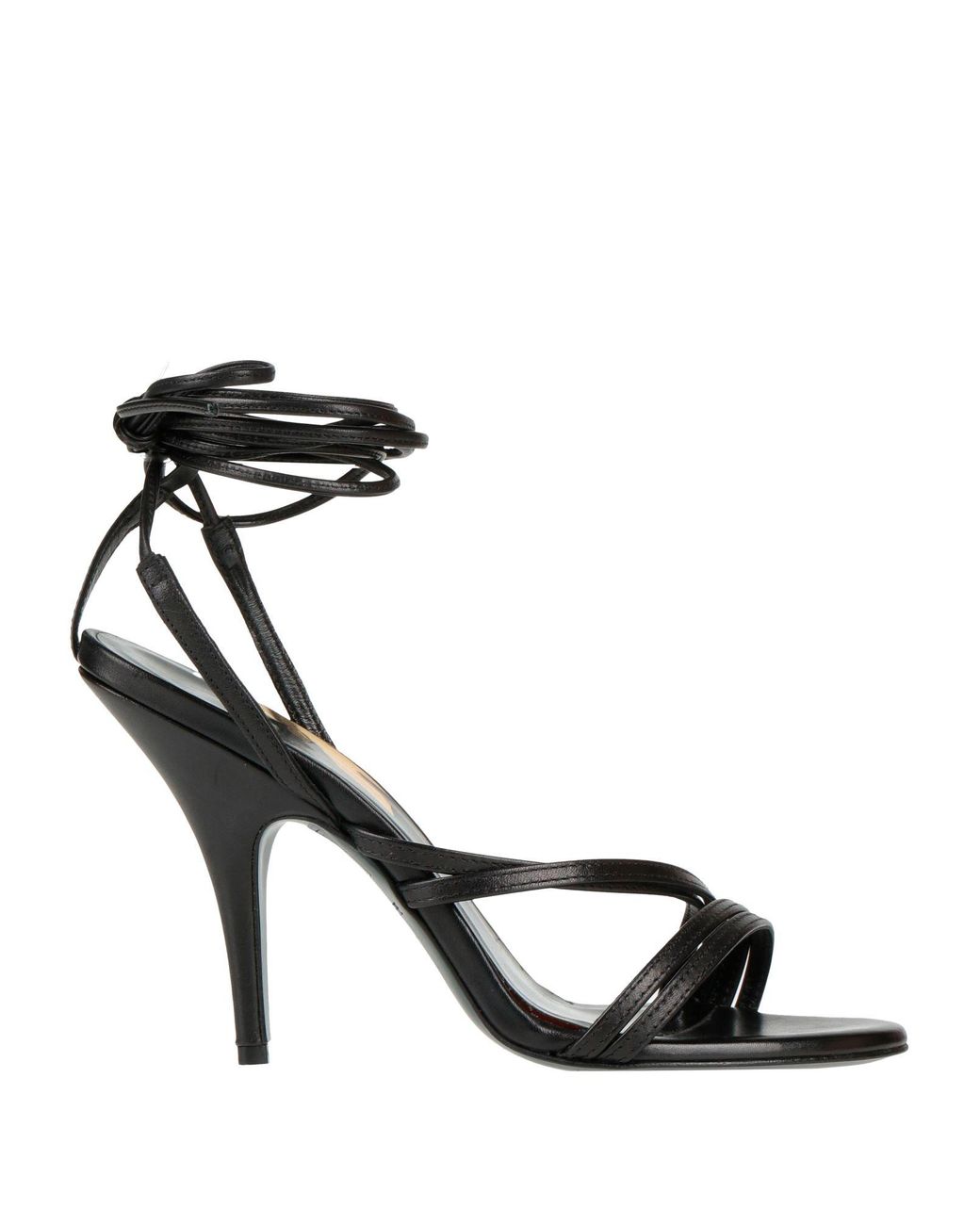 Patrizia Pepe Black Sandals Leather