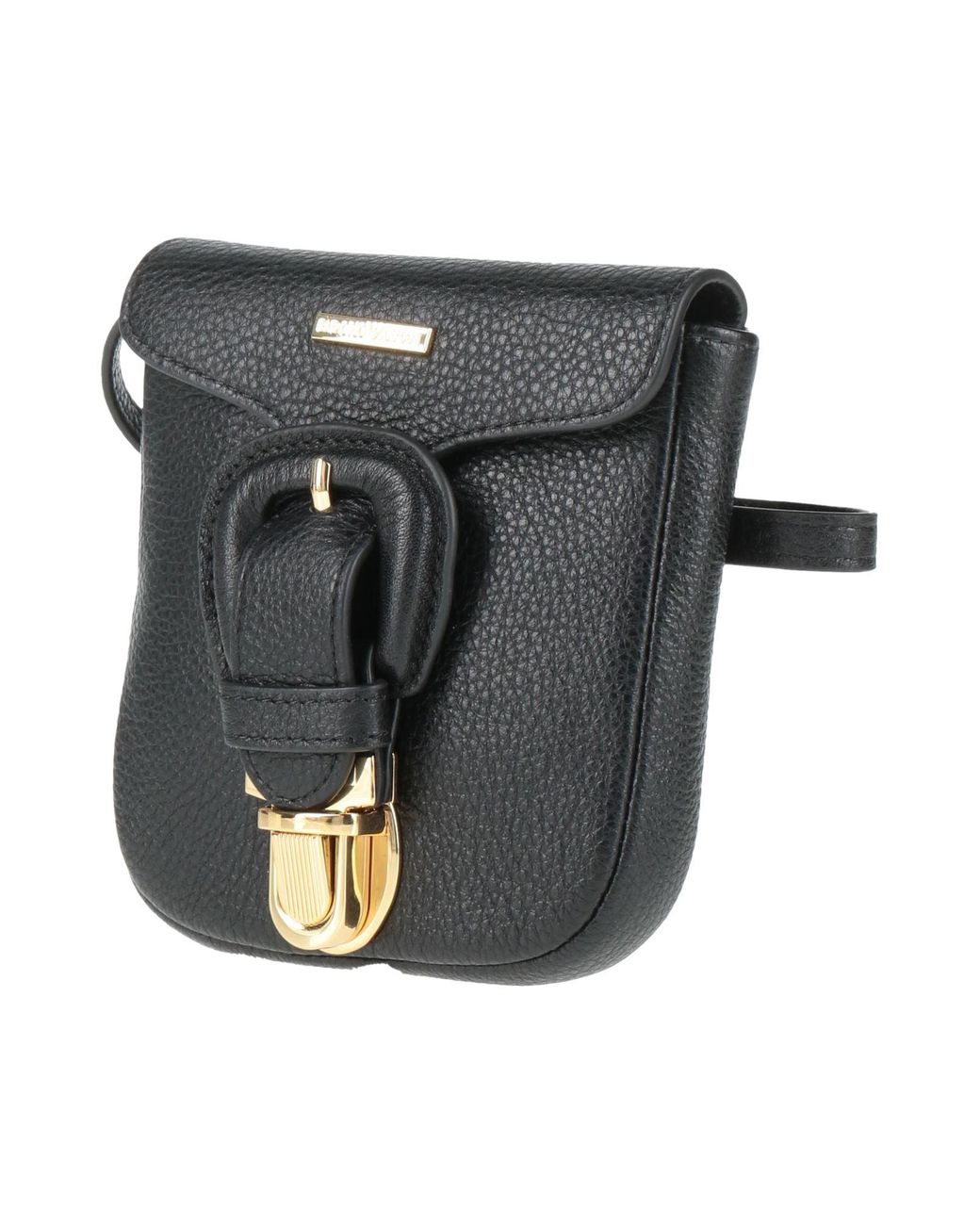 Emporio Armani Black Belt Bag for men
