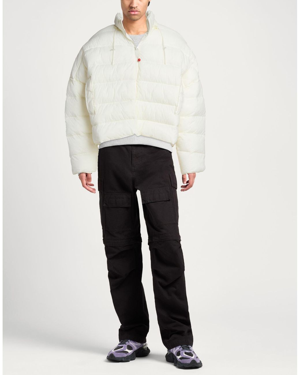 Vans White Puffer Nylon for men