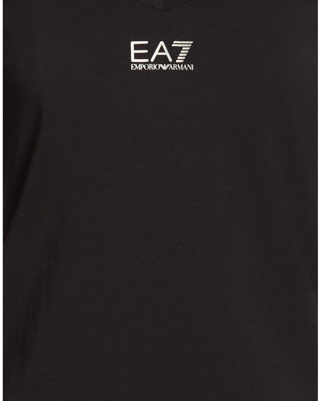 EA7 Black T-Shirts