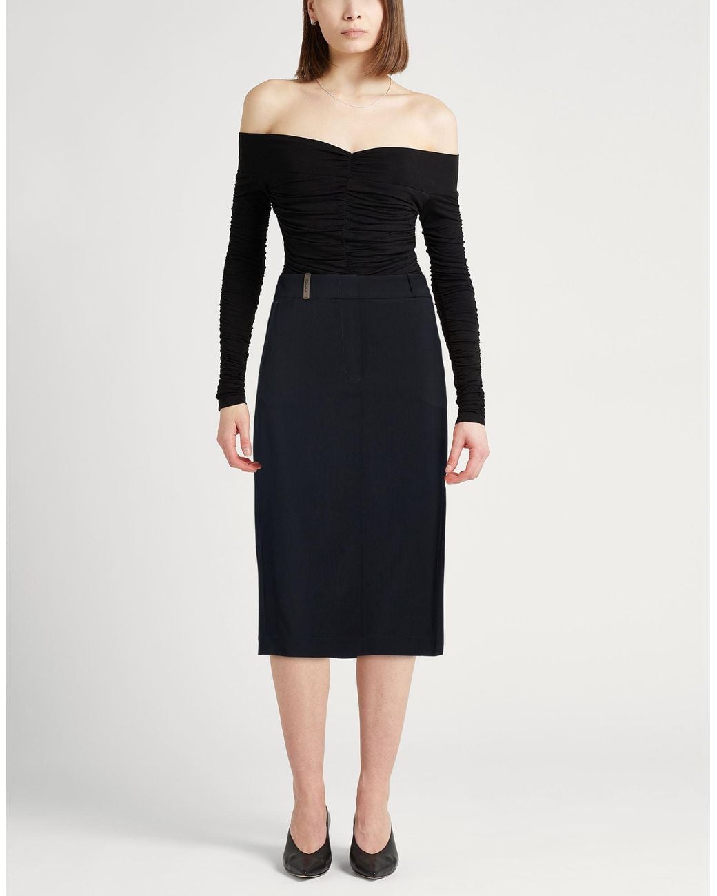 Peserico Blue Midi Skirts