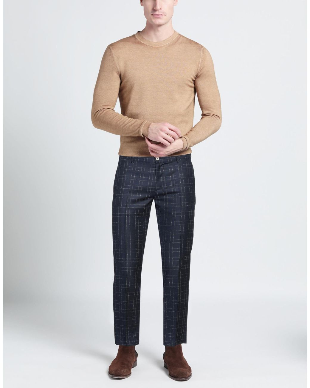 Daniele Alessandrini Blue Pants for men