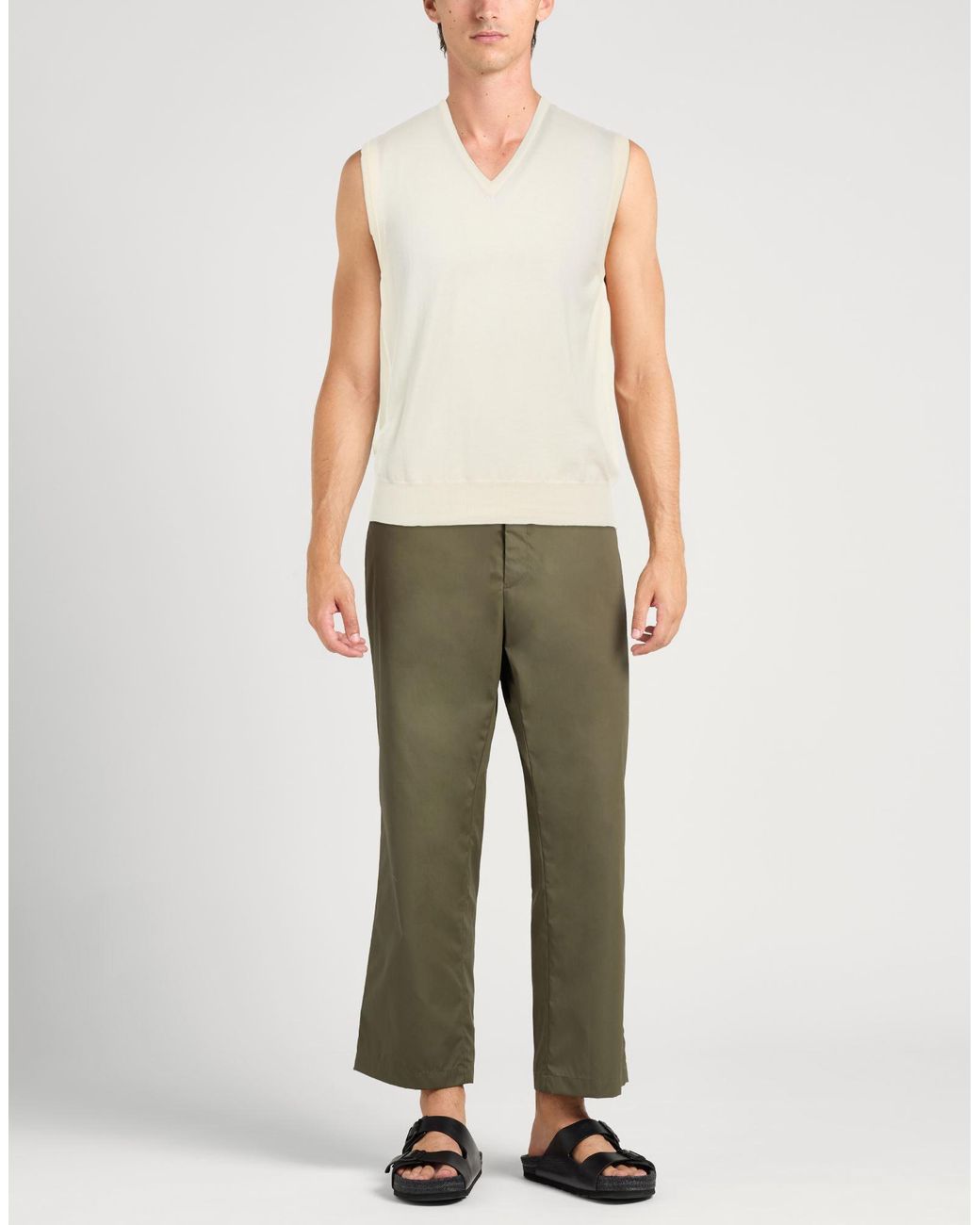 Gran Sasso White Jumper for men