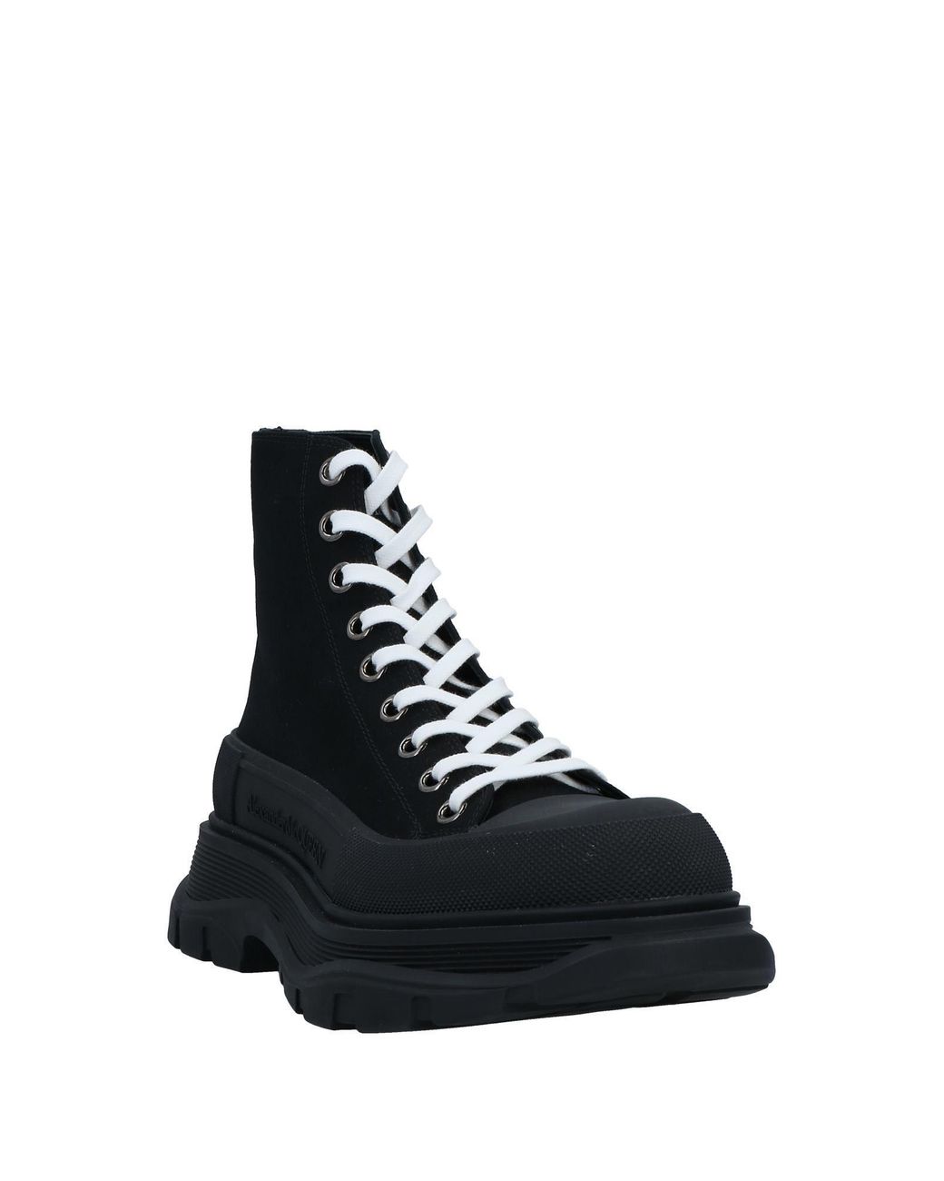 Bottines McQueen pour homme en coloris Black