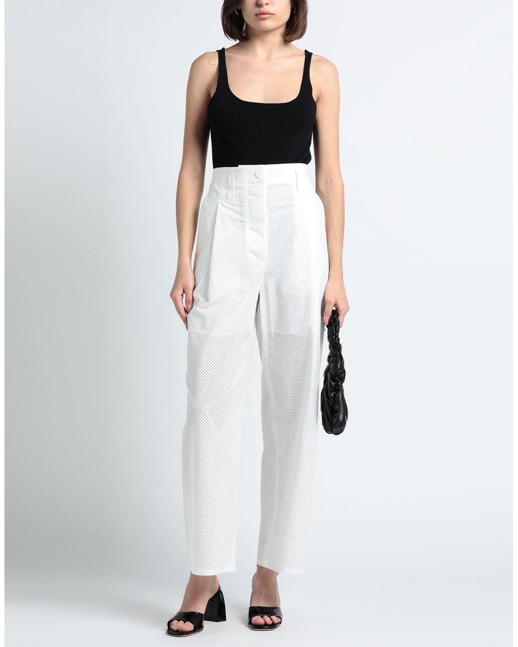 Philosophy Di Lorenzo Serafini White Trouser