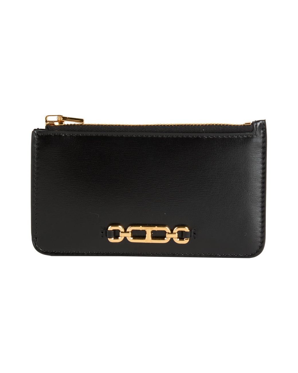 Tom Ford Black Cardholder Calfskin