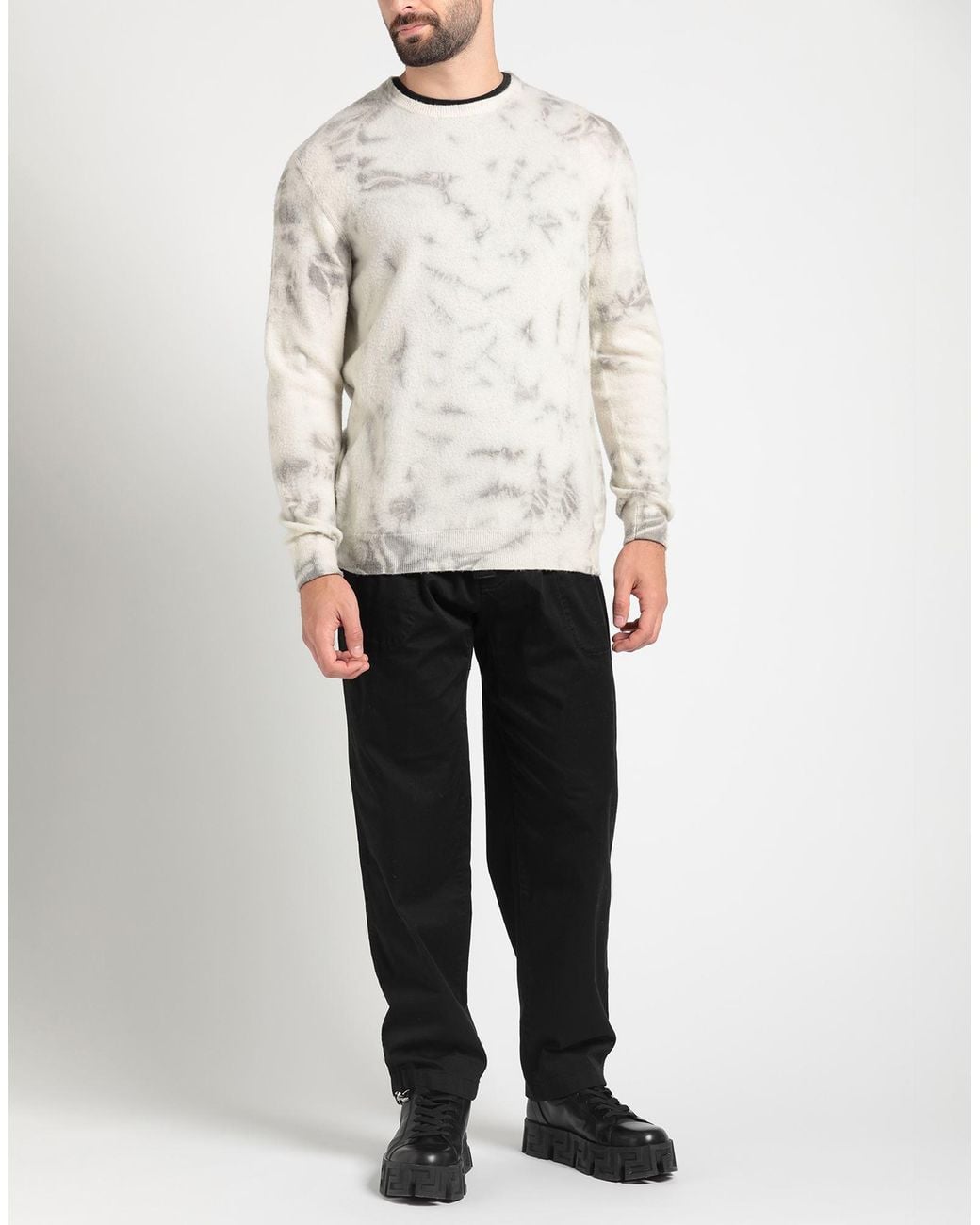Pullover Massimo Alba de hombre de color White