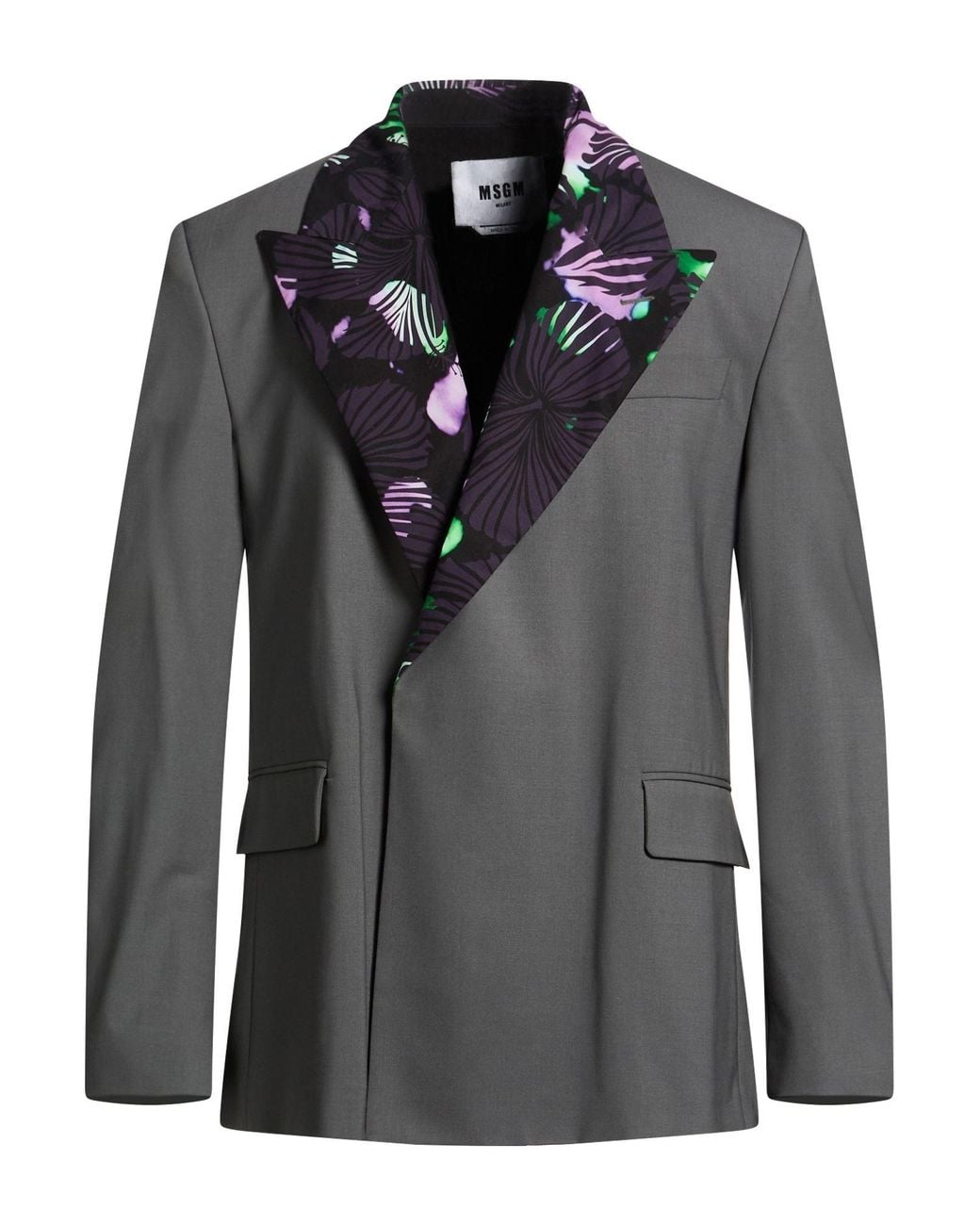 Blazer MSGM pour homme en coloris Black