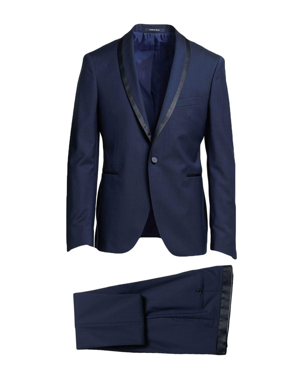 Tagliatore Blue Suit Virgin Wool for men
