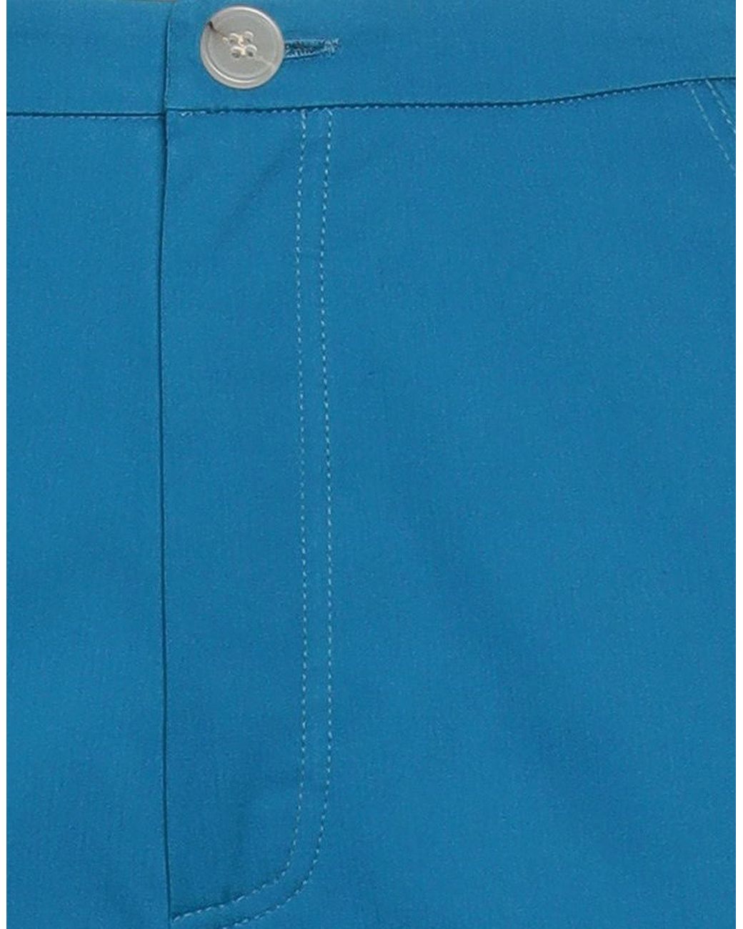 Alysi Blue Pants Cotton