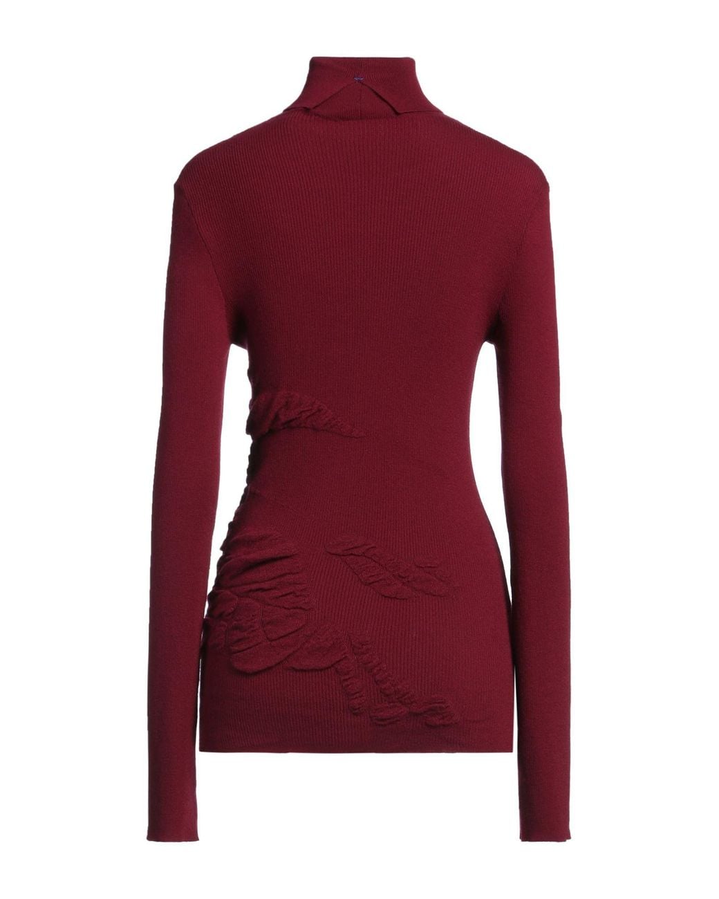 Col roulé Burberry en coloris Red