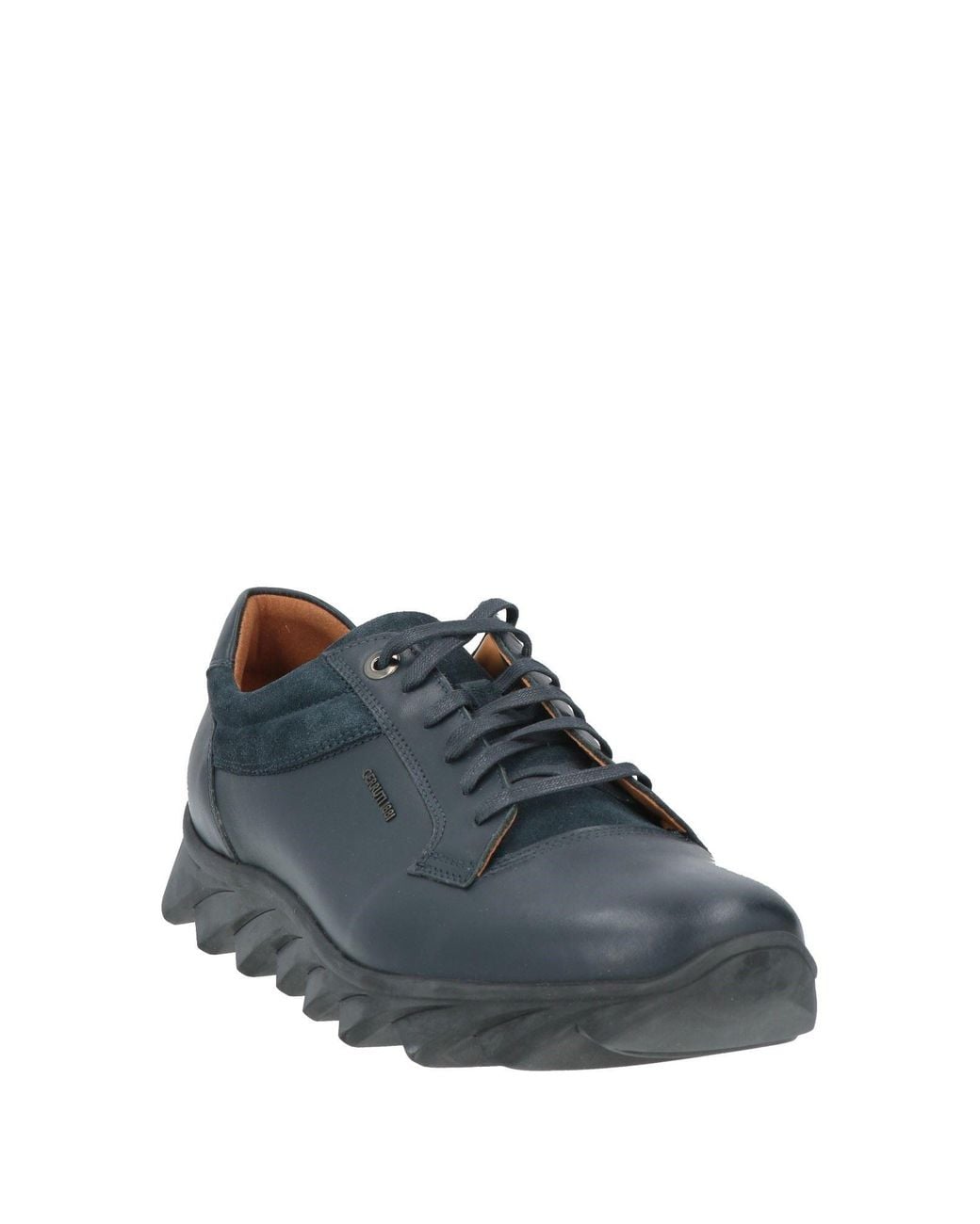 Cerruti 1881 Gray Sneakers Calfskin for men