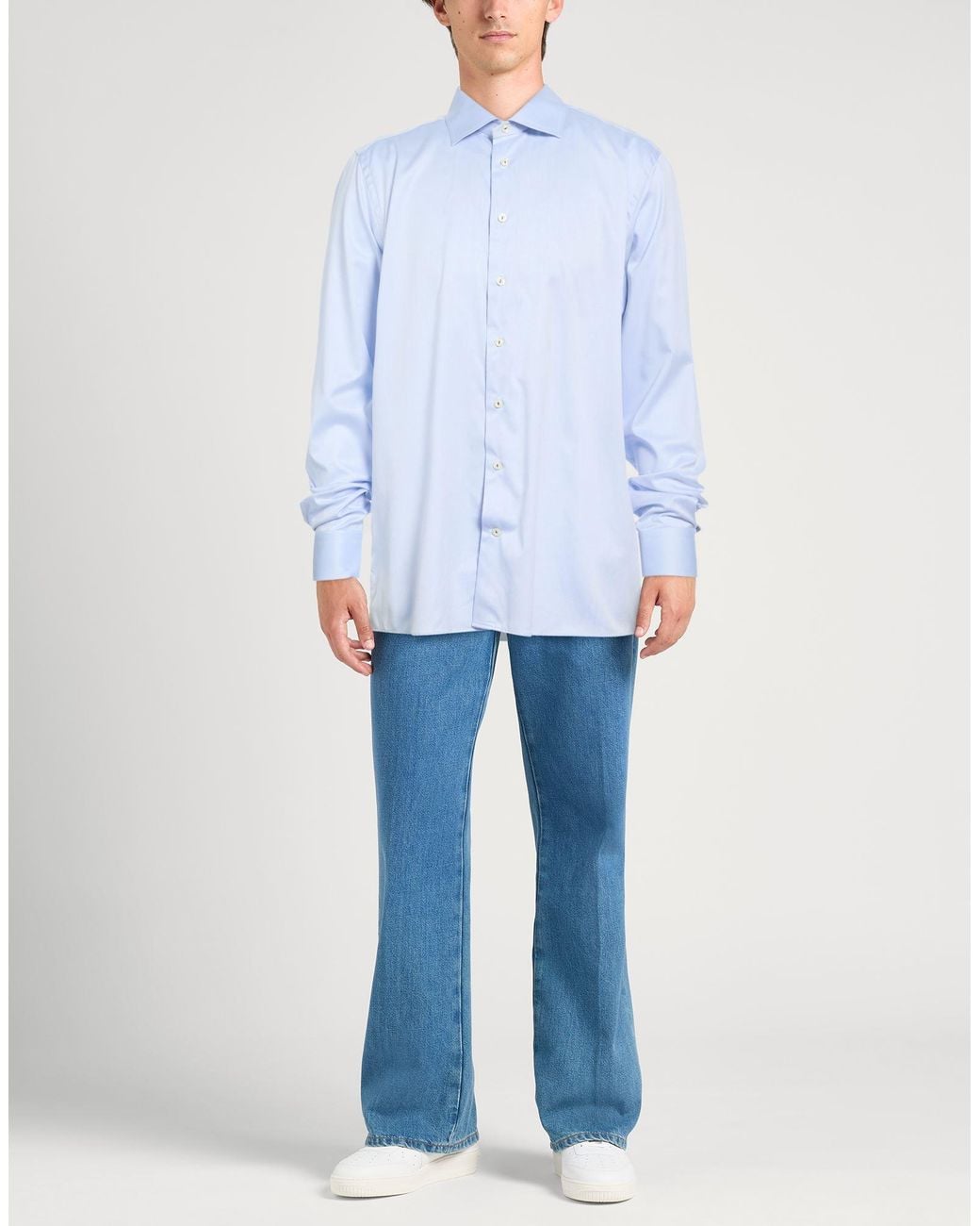 Eton of Sweden Blue Sky Shirt Cotton for men