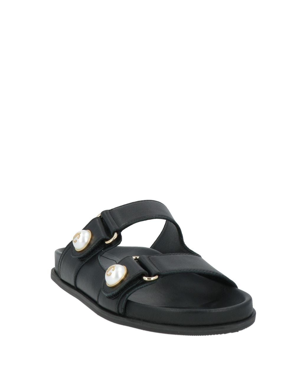 Jimmy Choo Black Sandals Leather